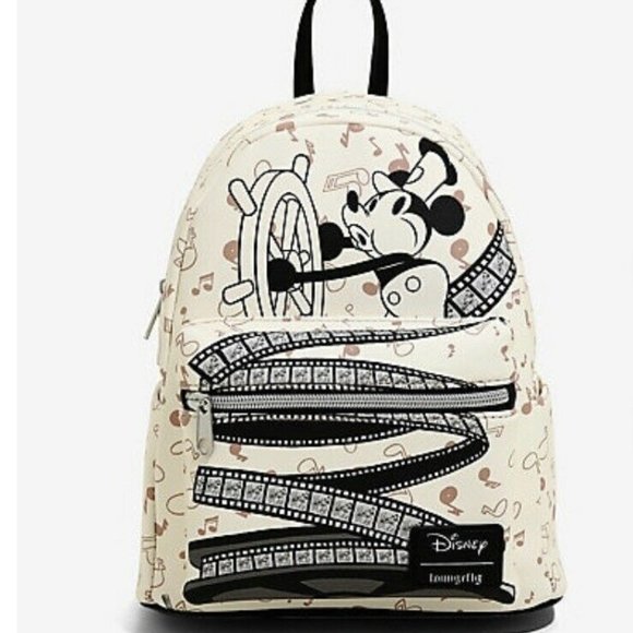 Loungefly Handbags - Disney Mickey Mouse Steamboat Willie Mini Backpack